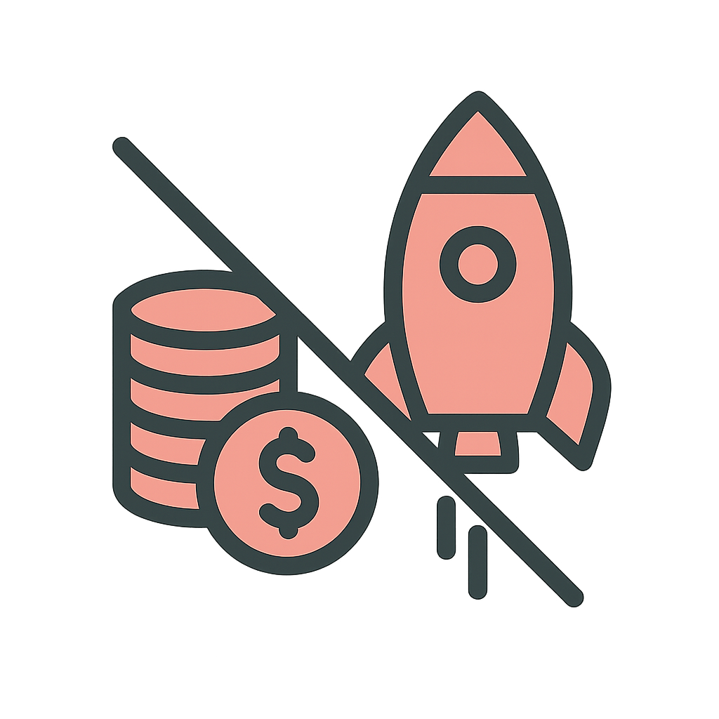 no startup costs