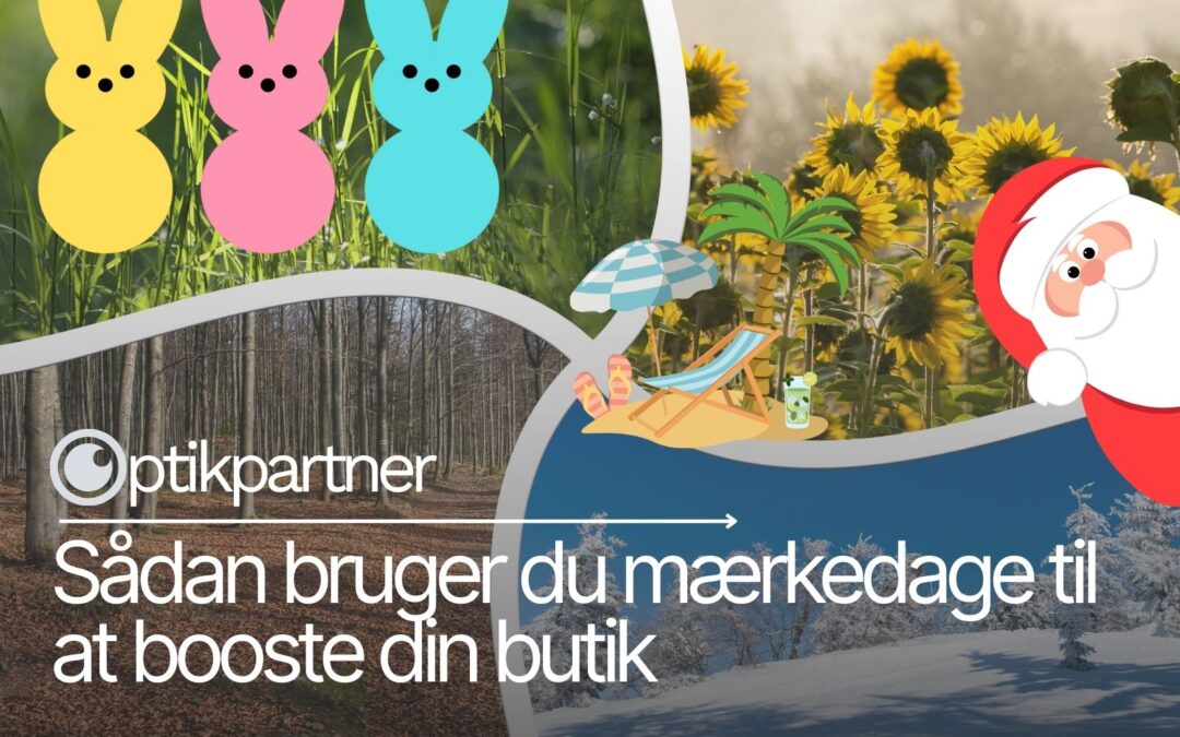 Sådan bruger du mærkedage til at booste din butik